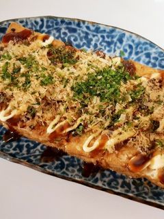 簡単♡美味五目厚揚げのお好み焼き風☆-レシピのメイン写真