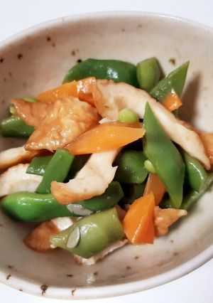 そらまめとちくわの煮物☆-レシピのメイン写真