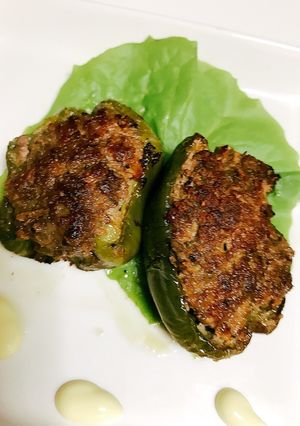 簡単に！手を汚さんようにピーマン肉詰め-レシピのメイン写真