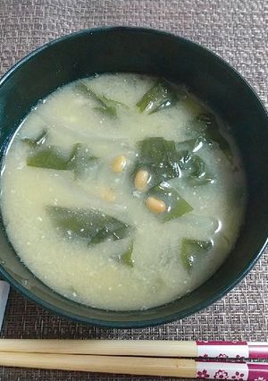 納豆を使ってお味噌汁-レシピのメイン写真