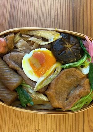 すき焼き弁当-レシピのメイン写真