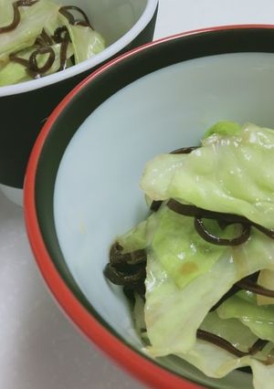 免疫UP！キャベツの塩昆布サラダ-レシピのメイン写真