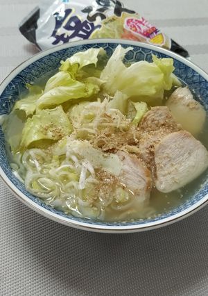 生姜香る鶏塩ラーメン麺-レシピのメイン写真