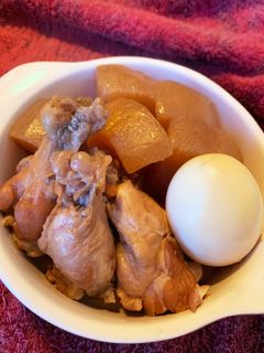 大根と鶏手羽元の酸っぱ煮-レシピのメイン写真