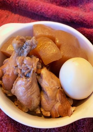 大根と鶏手羽元の酸っぱ煮-レシピのメイン写真