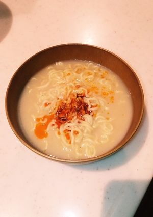 サッポロ1番　ほっこり辛豆乳ラーメン-レシピのメイン写真