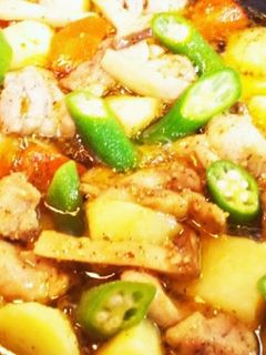 鶏肉でアヒージョ-レシピのメイン写真