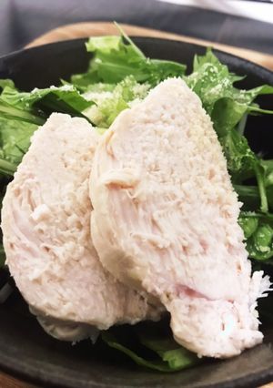 糖質ダイエット！簡単サラダチキン-レシピのメイン写真