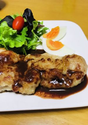 チキンステーキの味噌ワインソース-レシピのメイン写真
