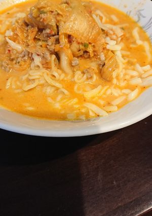 サッポロ一番味噌ラーメンまろキム担々麺-レシピのメイン写真