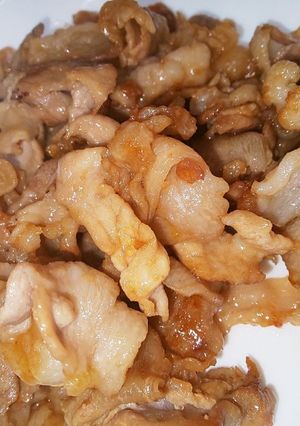 一番簡単しょうが焼き-レシピのメイン写真