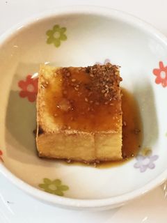 簡単すぎる!大好きな絹厚あげ焼き♪-レシピのメイン写真