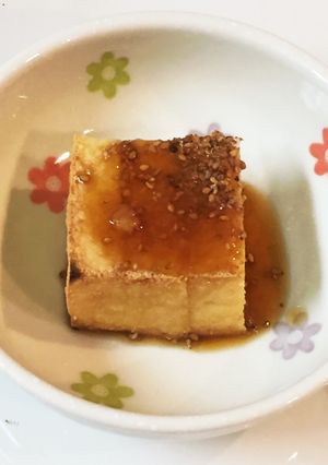 簡単すぎる！大好きな絹厚あげ焼き♪-レシピのメイン写真