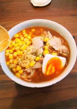 サッポロ一番豚キャベ味噌ラーメン-レシピのメイン写真