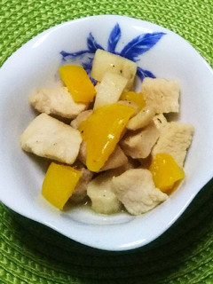 鶏肉とエリンギ・パプリカのあっさり炒め-レシピのメイン写真