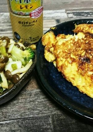 糖質制限的オープンオムレツ-レシピのメイン写真