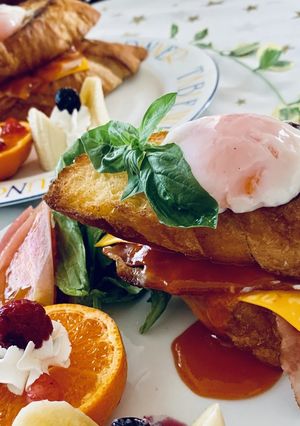 ベーコンとチーズのバターバケットサンド★-レシピのメイン写真