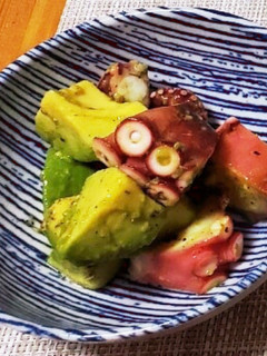 タコとアボカドのさっぱり和え-レシピのメイン写真