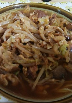焼き肉ラーメン-レシピのメイン写真