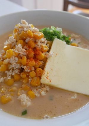 サッポロ一番ミソバタコンチキラーメン-レシピのメイン写真