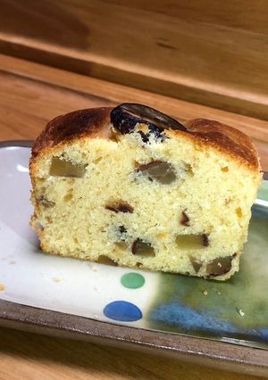 栗渋皮煮のパウンドケーキ-レシピのメイン写真