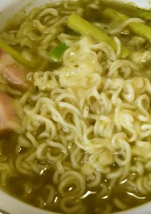 サッポロ一番 塩らーめんでイタリア~ン♪-レシピのメイン写真