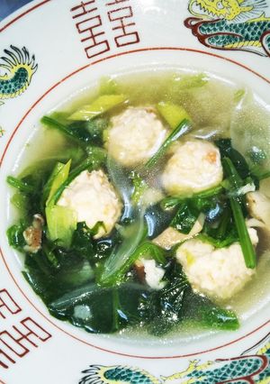 ウェイパーと昆布茶のスープ-レシピのメイン写真