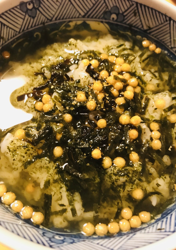 お茶漬けの素●塩昆布とW海苔のお茶漬け-レシピのメイン写真