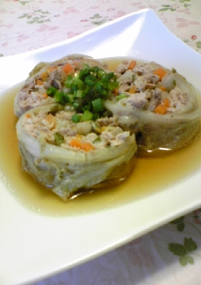 ☆とろっとろ白菜と豚のお野菜ロール煮☆-レシピのメイン写真