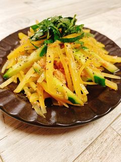 シャキシャキ☆じゃがいもの和風サラダ-レシピのメイン写真