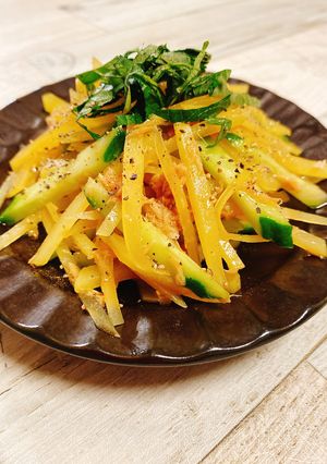 シャキシャキ☆じゃがいもの和風サラダ-レシピのメイン写真