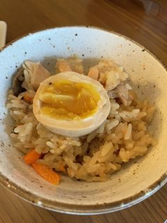 私の炊き込みご飯(チャーシューたれ利用)-レシピのメイン写真