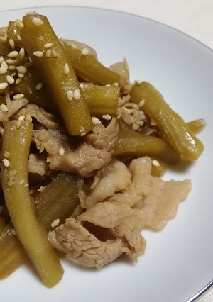 山くらげと豚肉の炒め煮-レシピのメイン写真