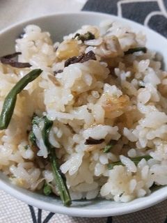 鶏と山菜の炊き込みご飯-レシピのメイン写真