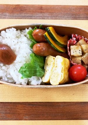 自分弁当～9月29日～-レシピのメイン写真