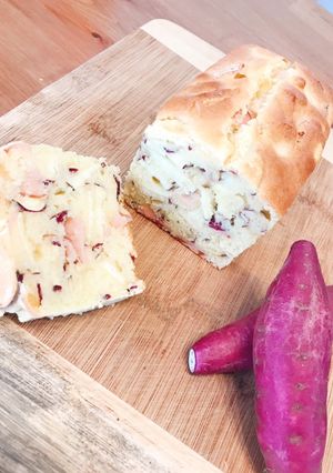 さつまいもとハムのパウンドケーキ-レシピのメイン写真