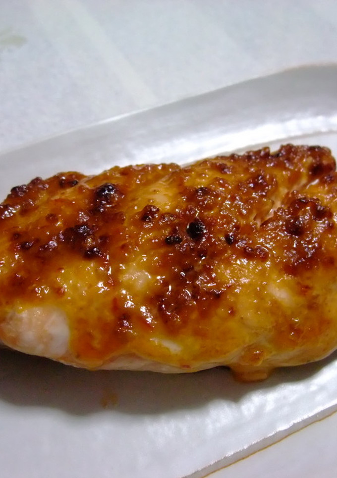 鮭のマヨ豆板醤焼き♪-レシピのメイン写真