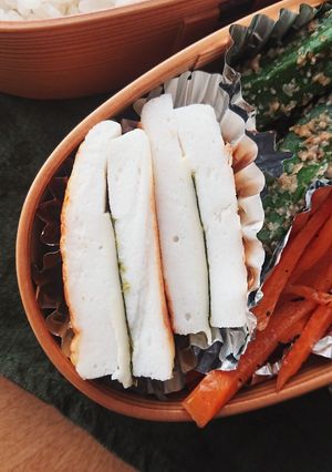 お弁当★はんぺん海苔チーズバター焼き-レシピのメイン写真