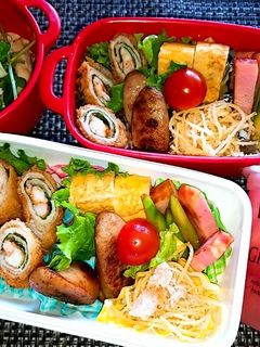 息子と娘のお弁当'20.9.29-レシピのメイン写真
