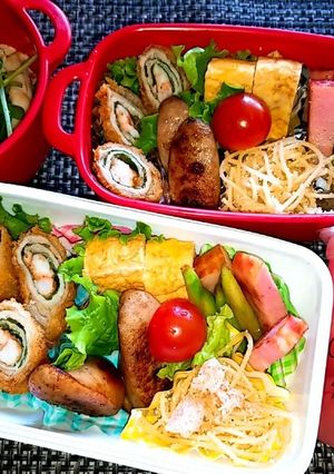 息子と娘のお弁当'20.9.29-レシピのメイン写真