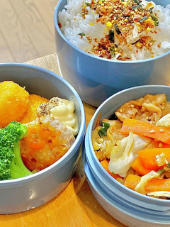 ひと工夫!焼肉のたれ炒め タロの弁当40-レシピのメイン写真