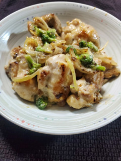 ☆鶏もも肉のマヨマスタード炒め☆-レシピのメイン写真