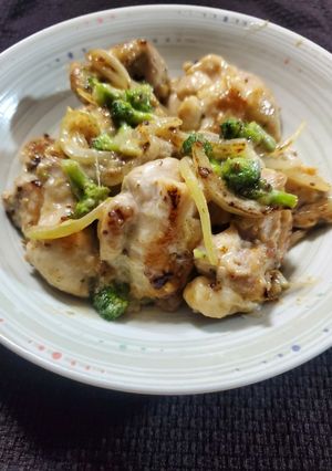☆鶏もも肉のマヨマスタード炒め☆-レシピのメイン写真