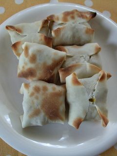 餃子の皮でミニミニかぼちゃパイ-レシピのメイン写真
