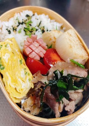 豚肉のニラもやし弁当-レシピのメイン写真