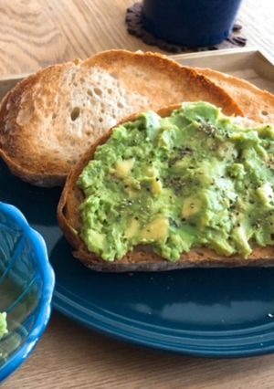 美味しく簡単！アボカドトースト-レシピのメイン写真