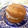 1人分!きな粉のレンチンたまご蒸しケーキ