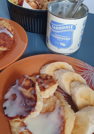 ロシアの朝ごはんсырники-レシピのメイン写真