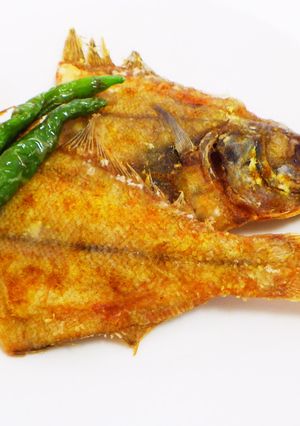 カレイの唐揚げ～カレー風味～-レシピのメイン写真