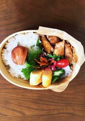 9／29 照り焼きチキンお弁当-レシピのメイン写真